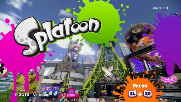 WiiU Splatoon 2.5.0