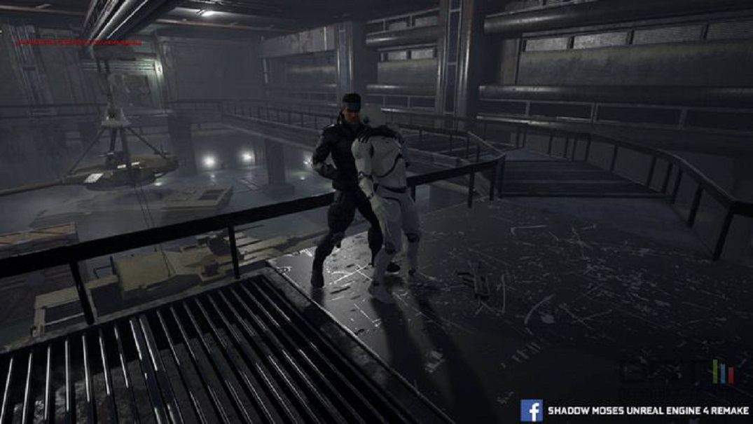 Metal Gear Solid Shadow Moses Unreal 4