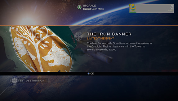 Destiny Iron Banner