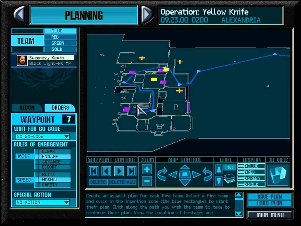 Rainbow Six 1998-plan