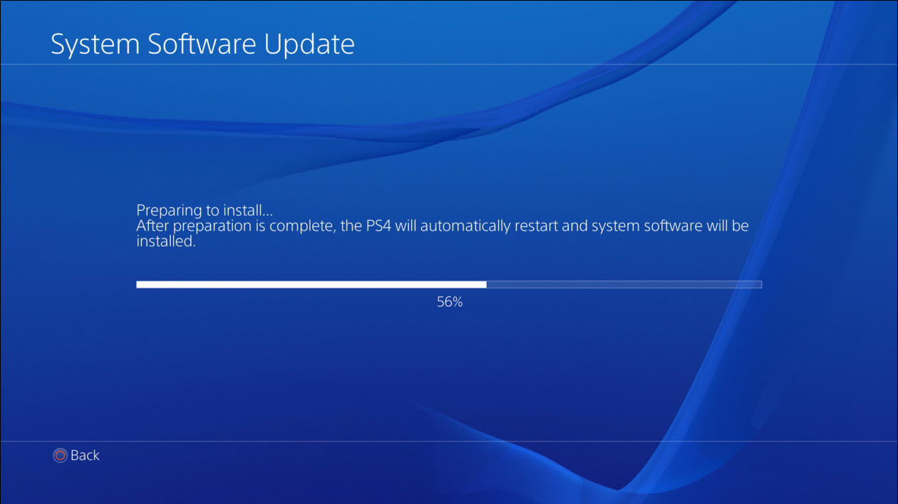 Aggiornare Ps4