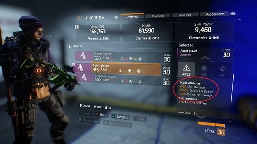the division criticalhits
