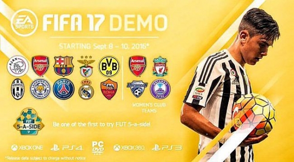 demo di FIFA 17
