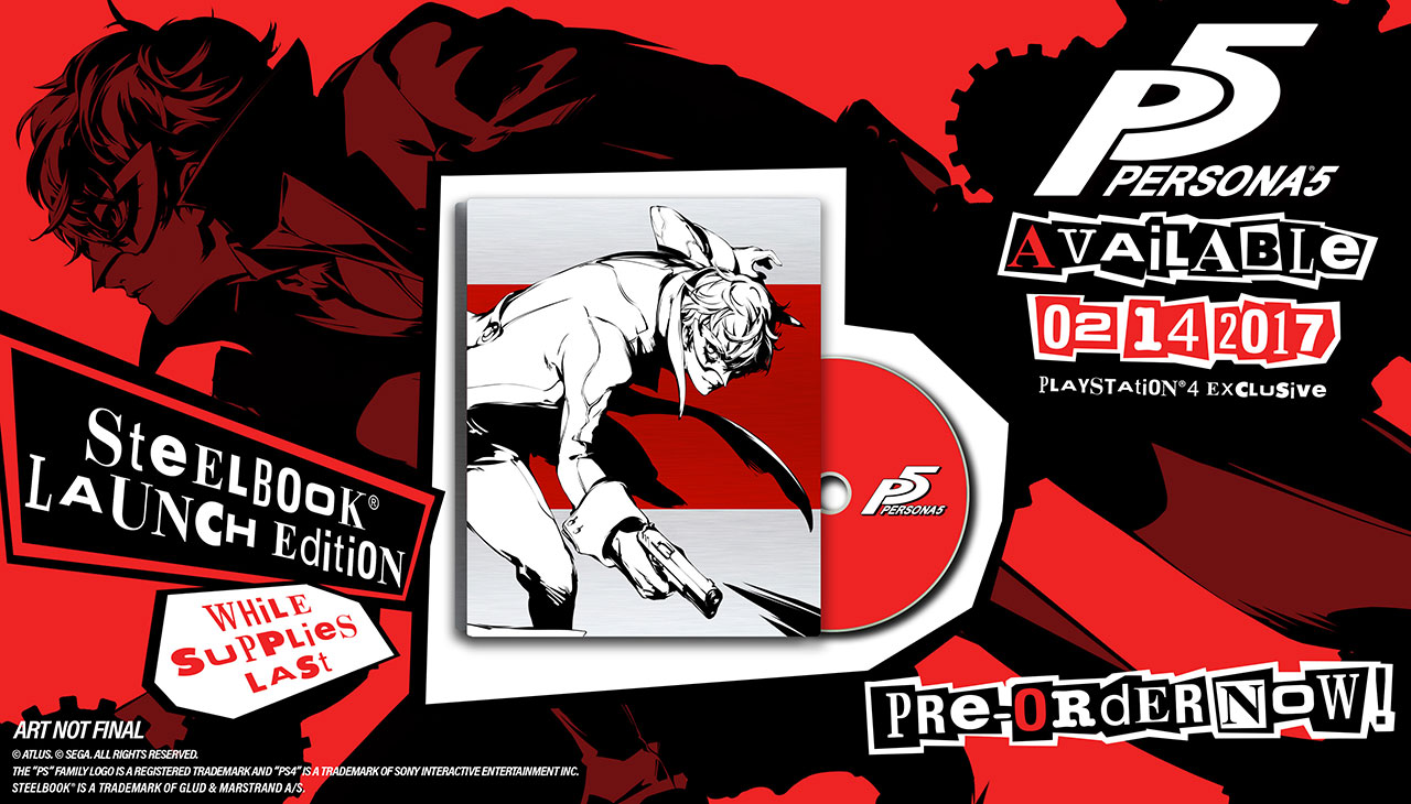 Persona 5 Steelbook launch edition