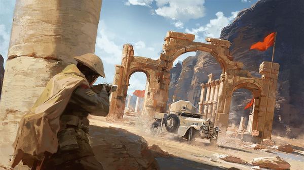 battlefield 1 deserto