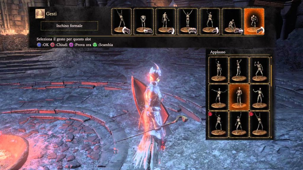 Dark Souls III gesti