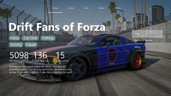 xbox live club