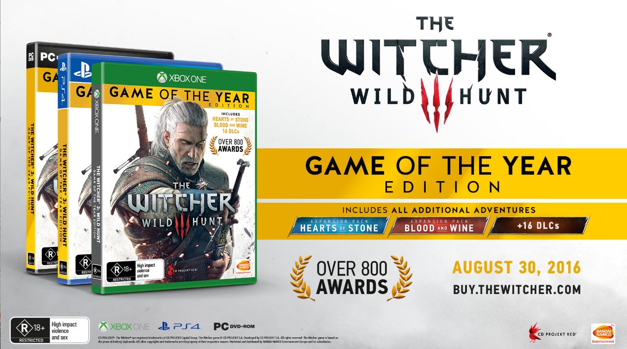 The Witcher 3 Game of the Year