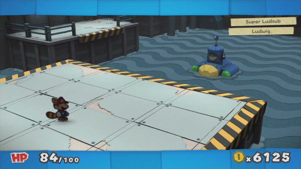 Paper Mario Colour Splash Nintendo Wii U Ludwig sottomarino Gamempire