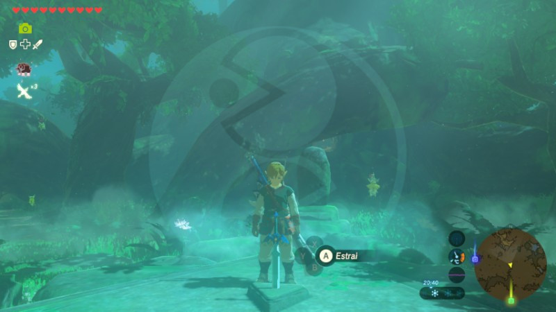 Zelda Breath of the Wild Spada Suprema Bosco Korogu Nintendo Wii U Switch Gamempire