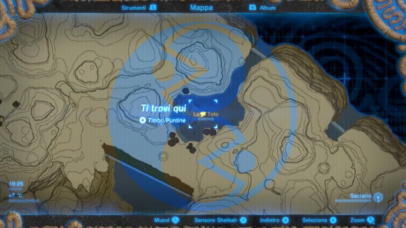 Zelda Breath of the Wild elmo Zora mappa Nintendo Wii U Switch Gamempire