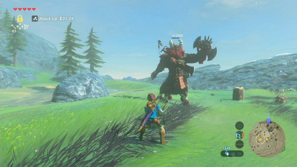 Zelda Breath of the Wild gambali Zora Lynel Nintendo Switch Wii U Gamempire
