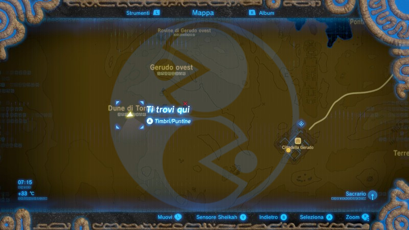Zelda Breath of the Wild moldenottera mappa Nintendo Wii U Switch Gamempire