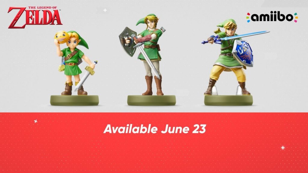 Amiibo Link The Legend of Zelda Majoras Mask Twilight Princess Skyward Sword