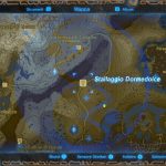 Zelda Breath of the Wild minisfida I Fossili di balena gigante Stallaggio Dormedolce mappa Nintendo Wii U Switch Gamempire