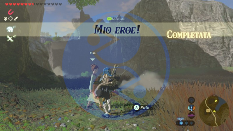 Zelda Breath of the Wild minisfida Mio Eroe! Stallaggio Piana Nintendo Wii U Switch Gamempire