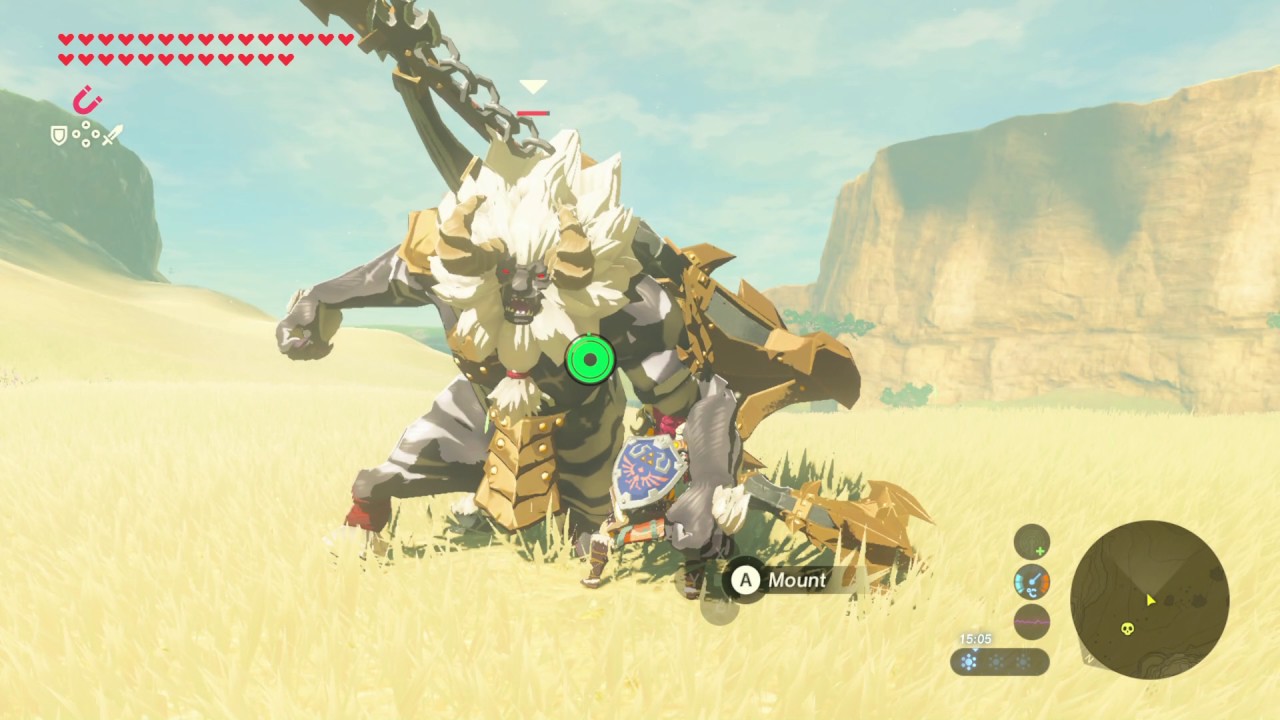 Lynel Argento Zelda Breath of the Wil Gamempire