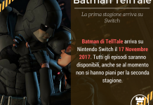 Batman di TellTale, la prima stagione arriva su Switch