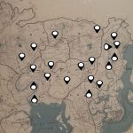 Red Dead Redemption 2 Acchiappasogni mappa