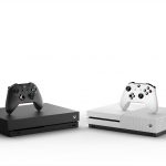Xbox One X Console Controller Hrz Family Mirror White and Black