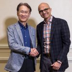 MS-Exec-NadellaSony-CEO-Kenichiro-Yoshida-2060×1373